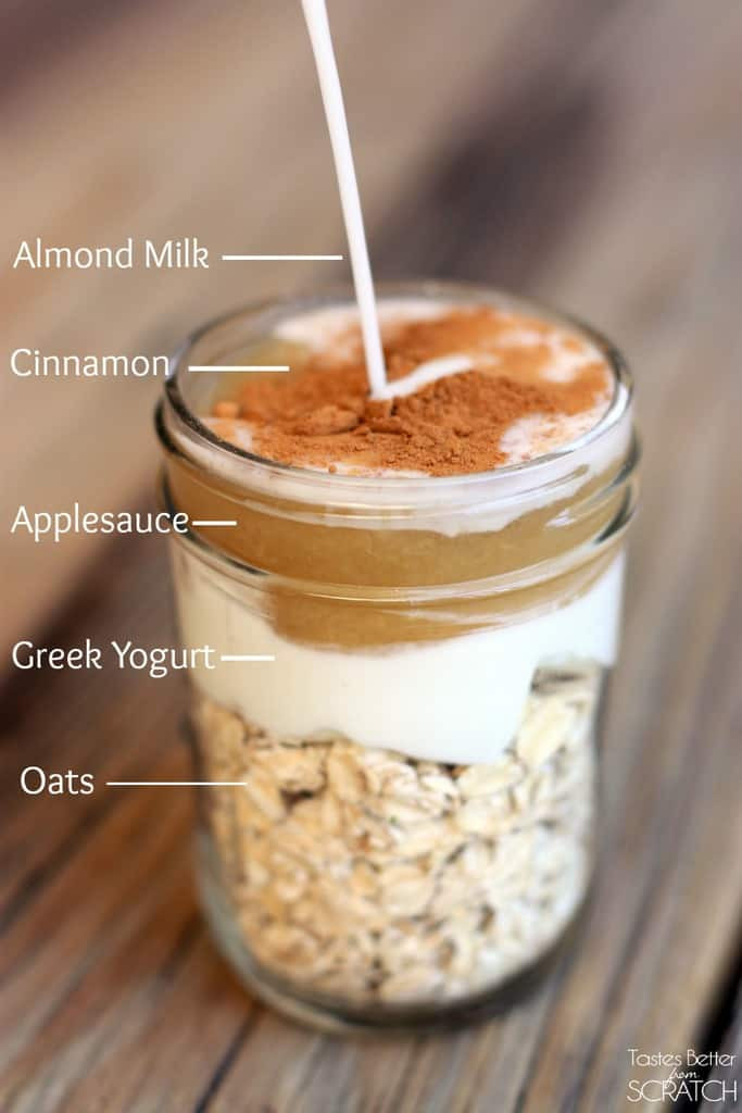 Healthy Overnight Oats Recipes
 Cinnamon Apple Overnight Oats Tastes Better From Scratch