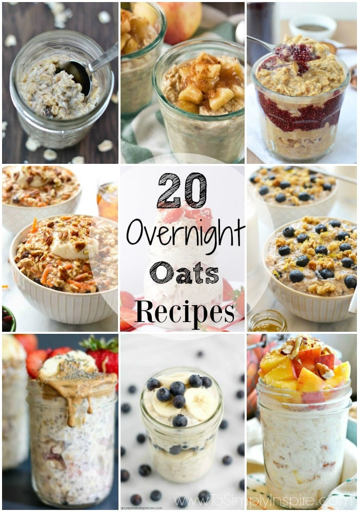 Healthy Overnight Oats Recipes
 20 Overnight Oats Recipes To Simply Inspire