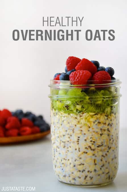 Healthy Overnight Oats Recipes
 Just a Taste