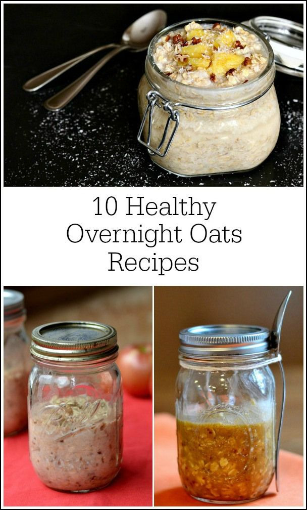Healthy Overnight Oats Recipes
 This roundup of healthy overnight oats recipes will help