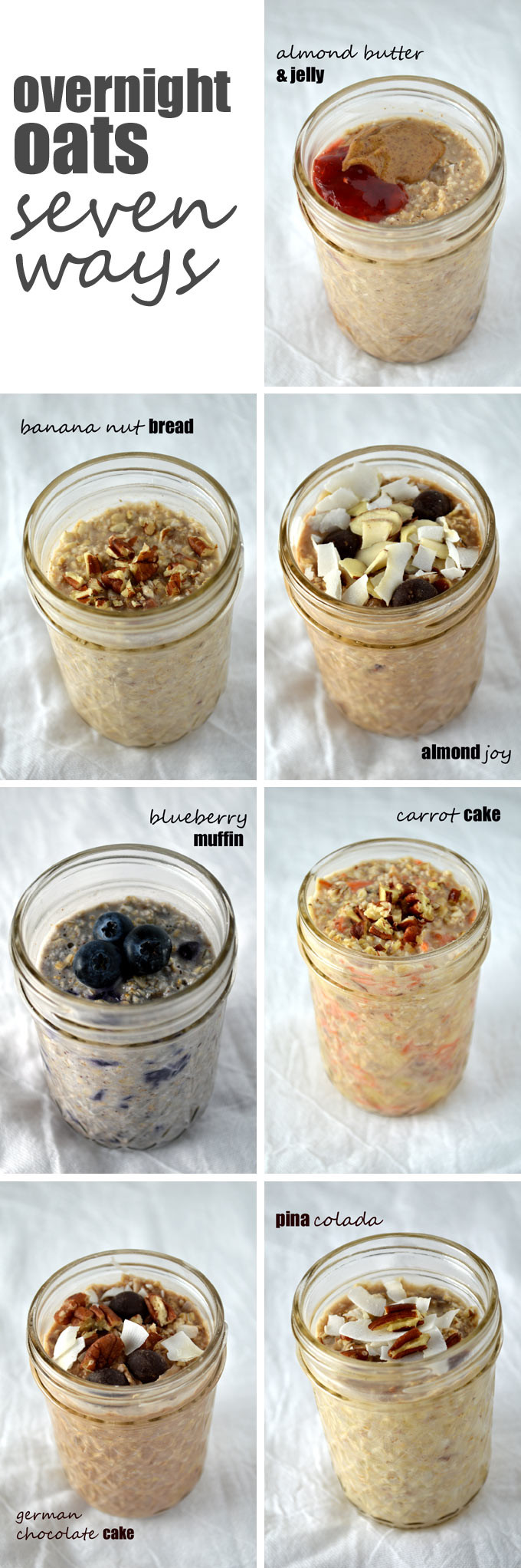 Healthy Overnight Oats Recipes
 Overnight Oats Seven Ways Another Root