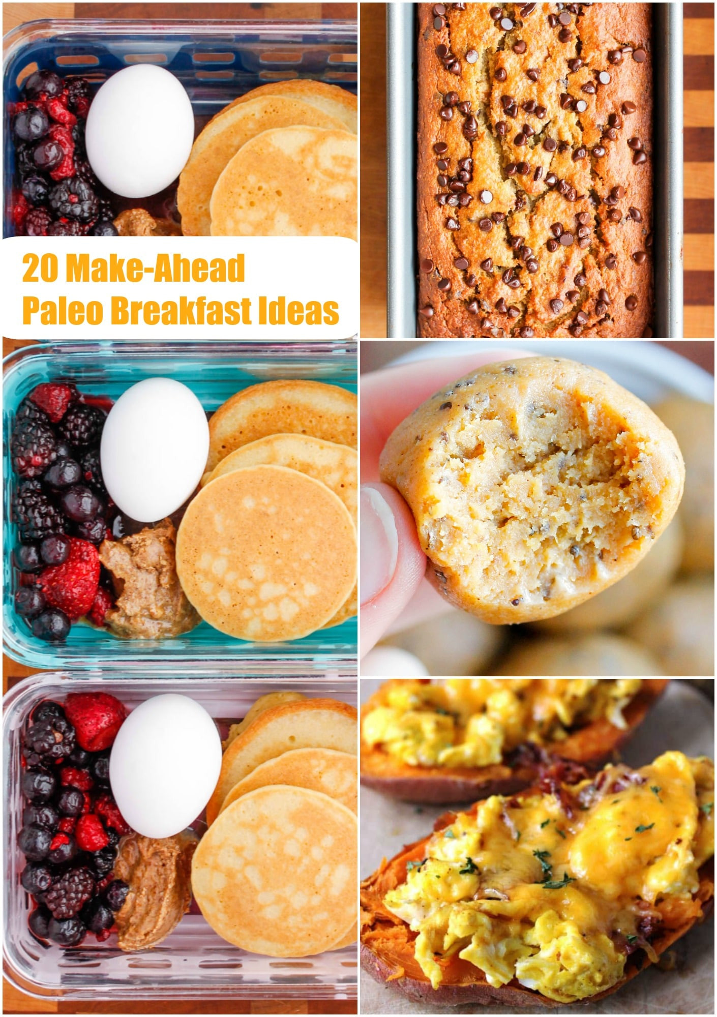 Healthy Paleo Breakfast
 20 Make Ahead Paleo Breakfast Ideas Smile Sandwich