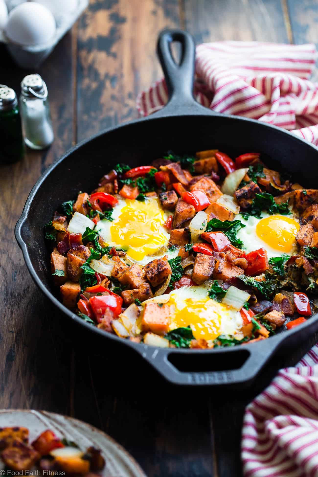 Healthy Paleo Breakfast
 Breakfast Hash with Squash Kale and Peppers GF Food