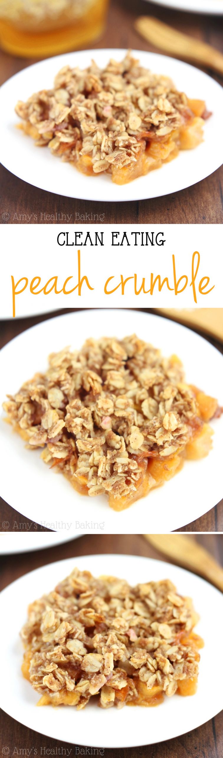 Healthy Peach Recipes
 Clean Peach Crumble