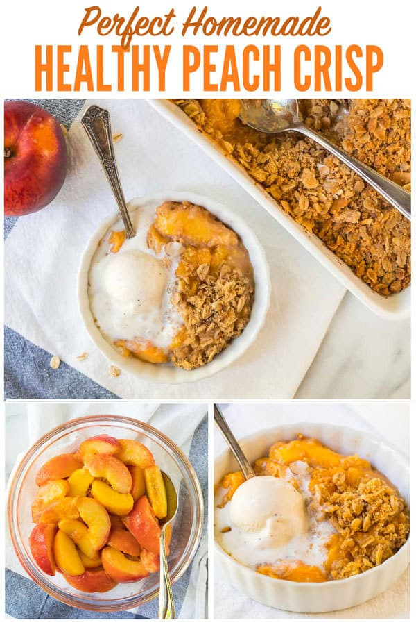Healthy Peach Recipes
 Peach Crisp