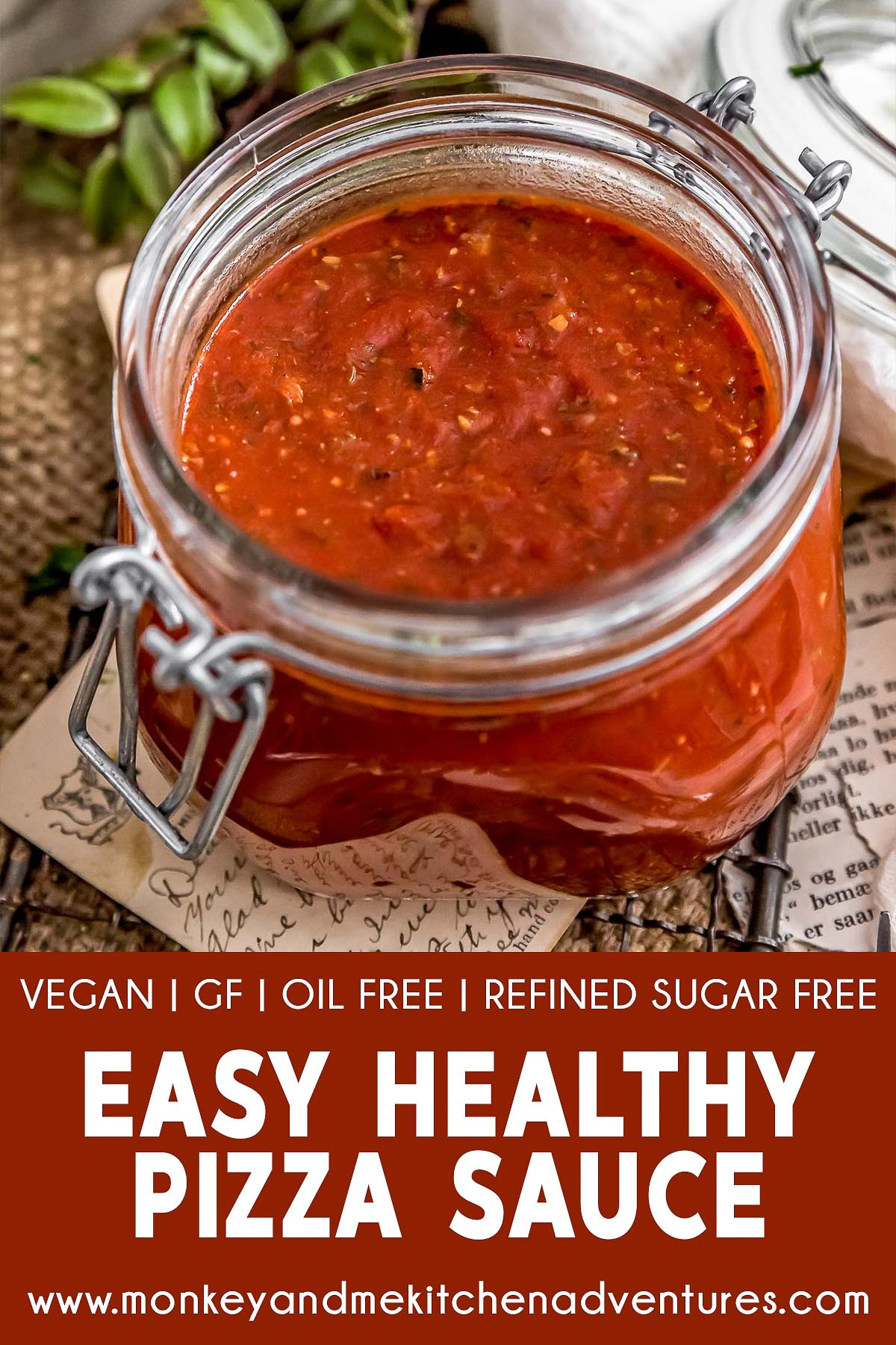 Healthy Pizza Sauce
 Easy Healthy Pizza Sauce Monkey and Me Kitchen Adventures