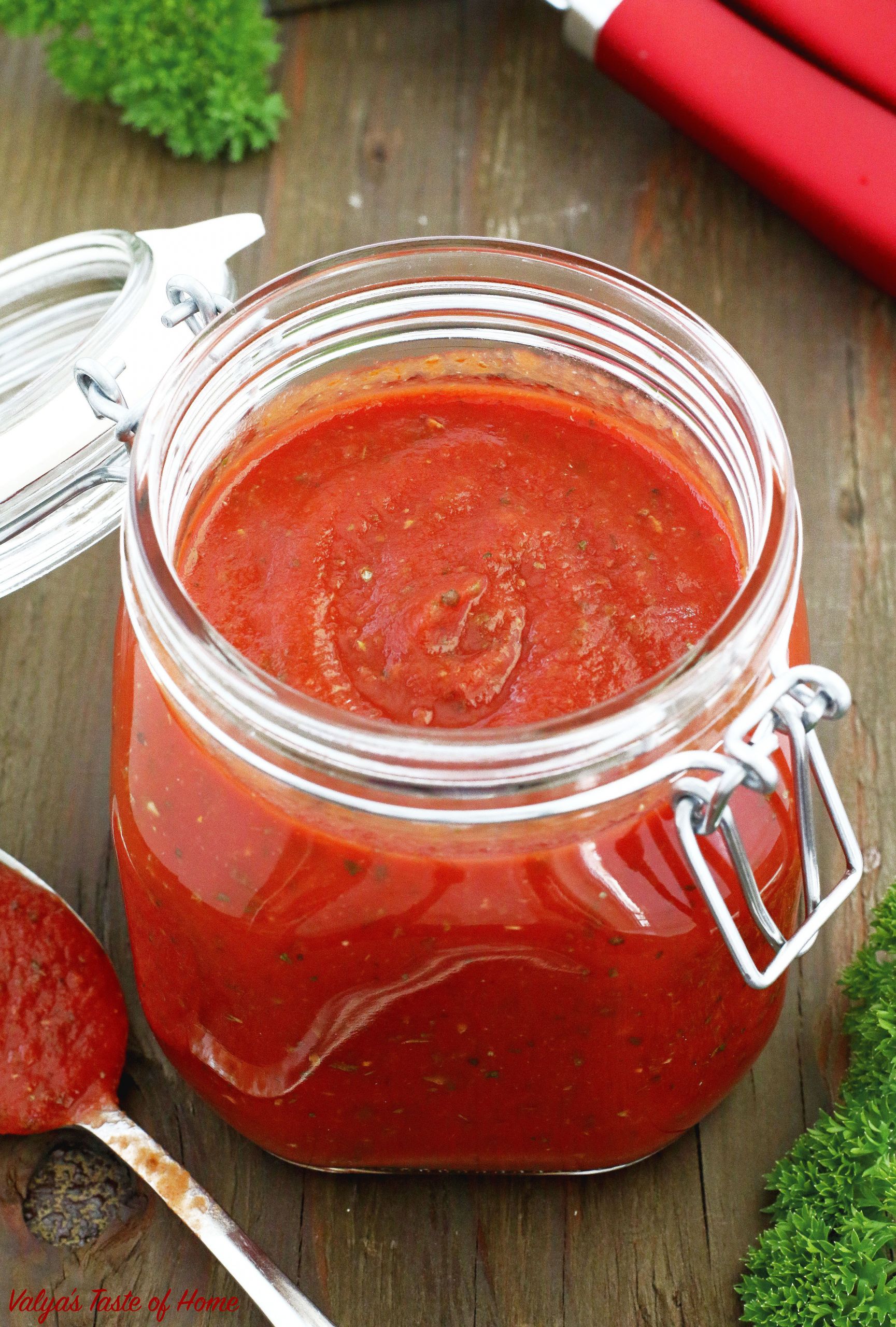 Healthy Pizza Sauce
 2 minute recipe 4 ingre nts pizza sauce clean eating