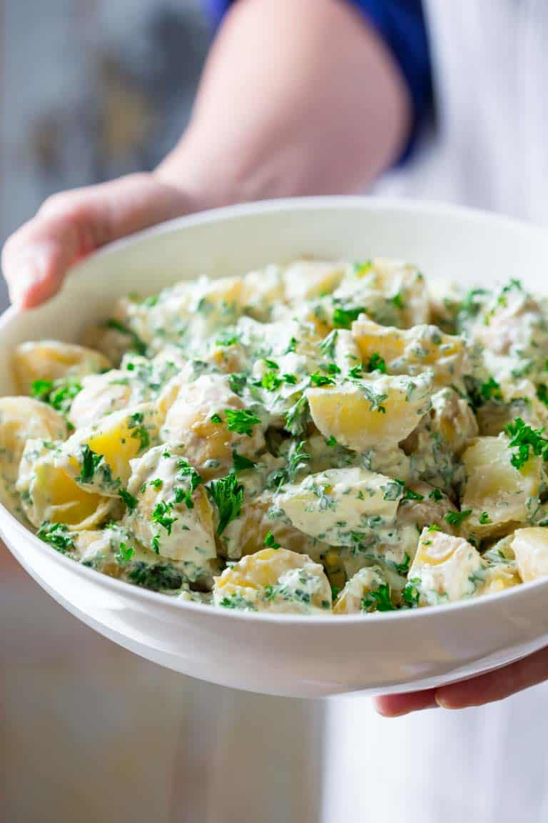Healthy Potato Salad
 creamy horseradish potato salad Healthy Seasonal Recipes