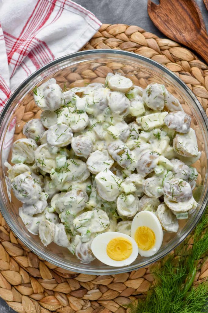 Healthy Potato Salad
 Healthy Potato Salad Wine & Glue