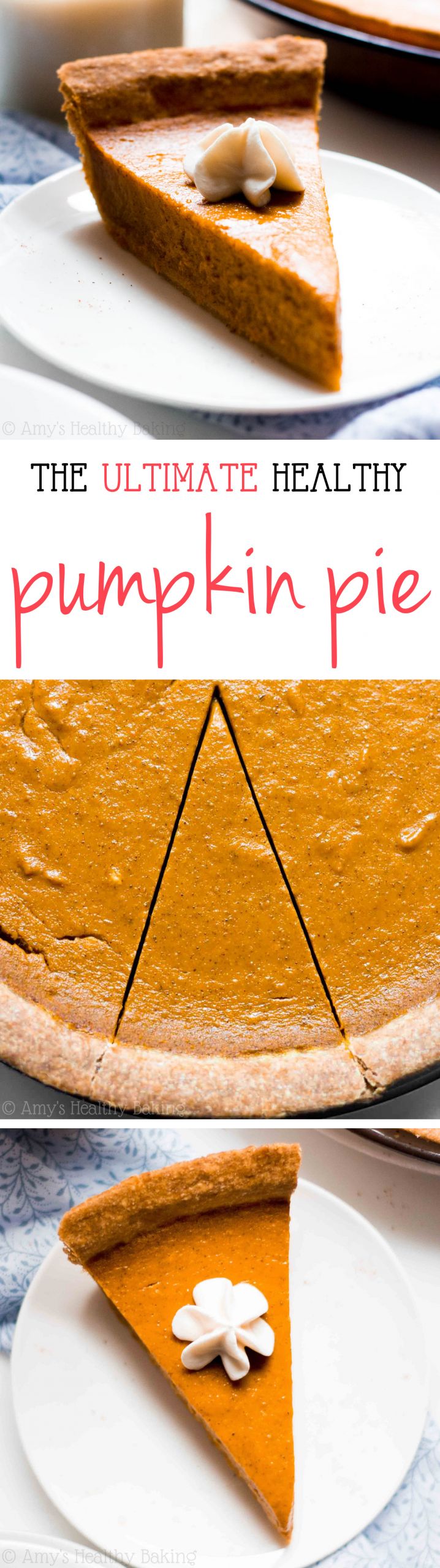 Healthy Pumpkin Pie
 The Ultimate Healthy Pumpkin Pie