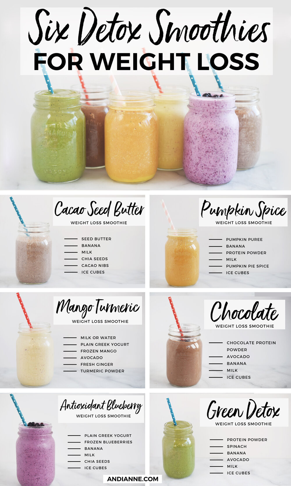 Healthy Shake Recipes For Weight Loss
 Weight Loss Shake Recipes Without Protein Powder