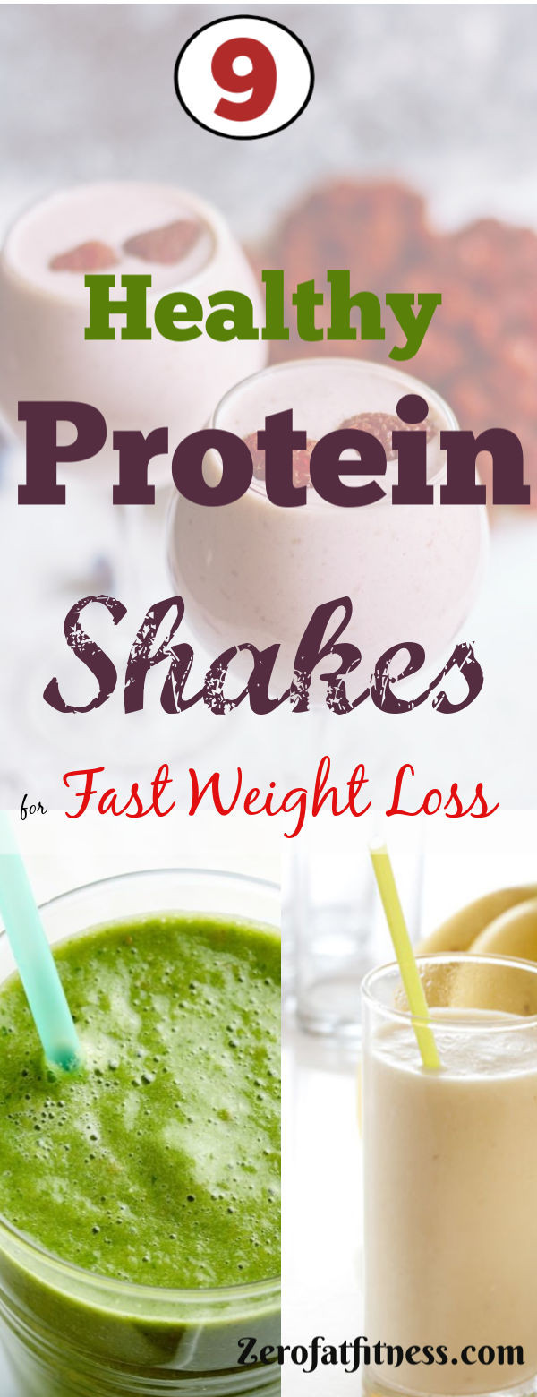 Healthy Shake Recipes For Weight Loss
 9 Healthy Protein Shake Recipes to Lose Weight and Belly