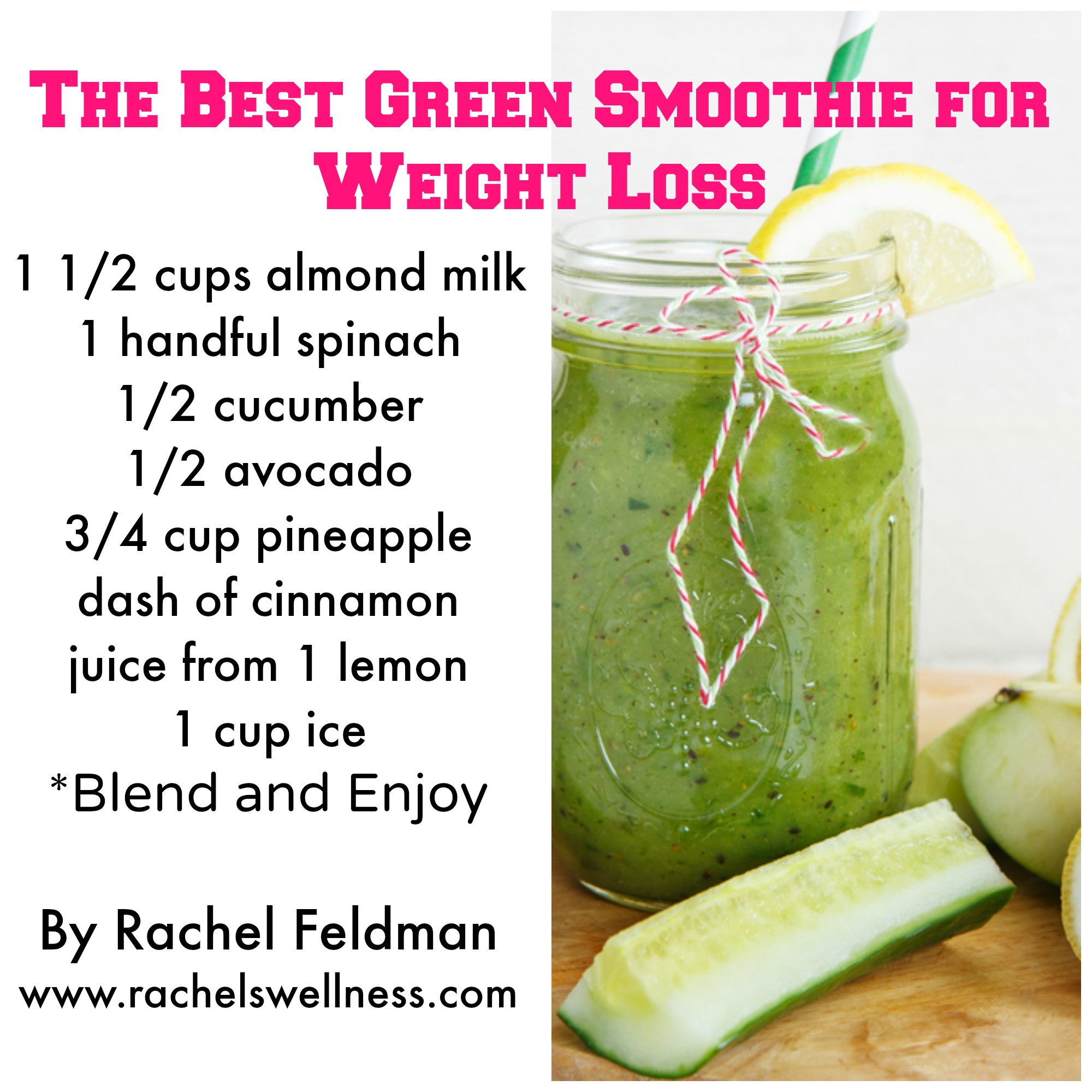 Healthy Shake Recipes For Weight Loss
 The Best Green Smoothie for Weight Loss