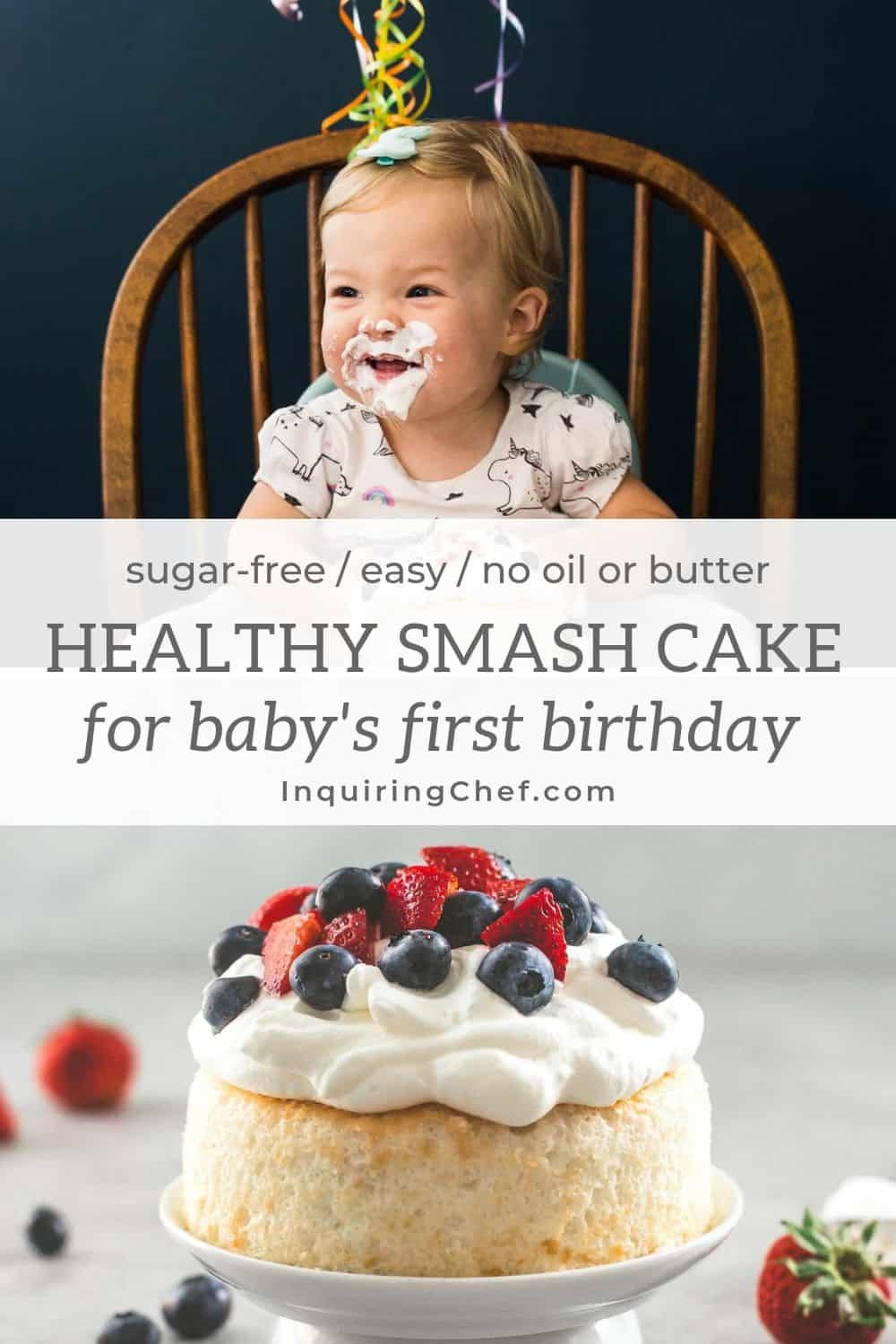 Healthy Smash Cake Recipe 1St Birthday
 Healthy Smash Cake for Baby s First Birthday