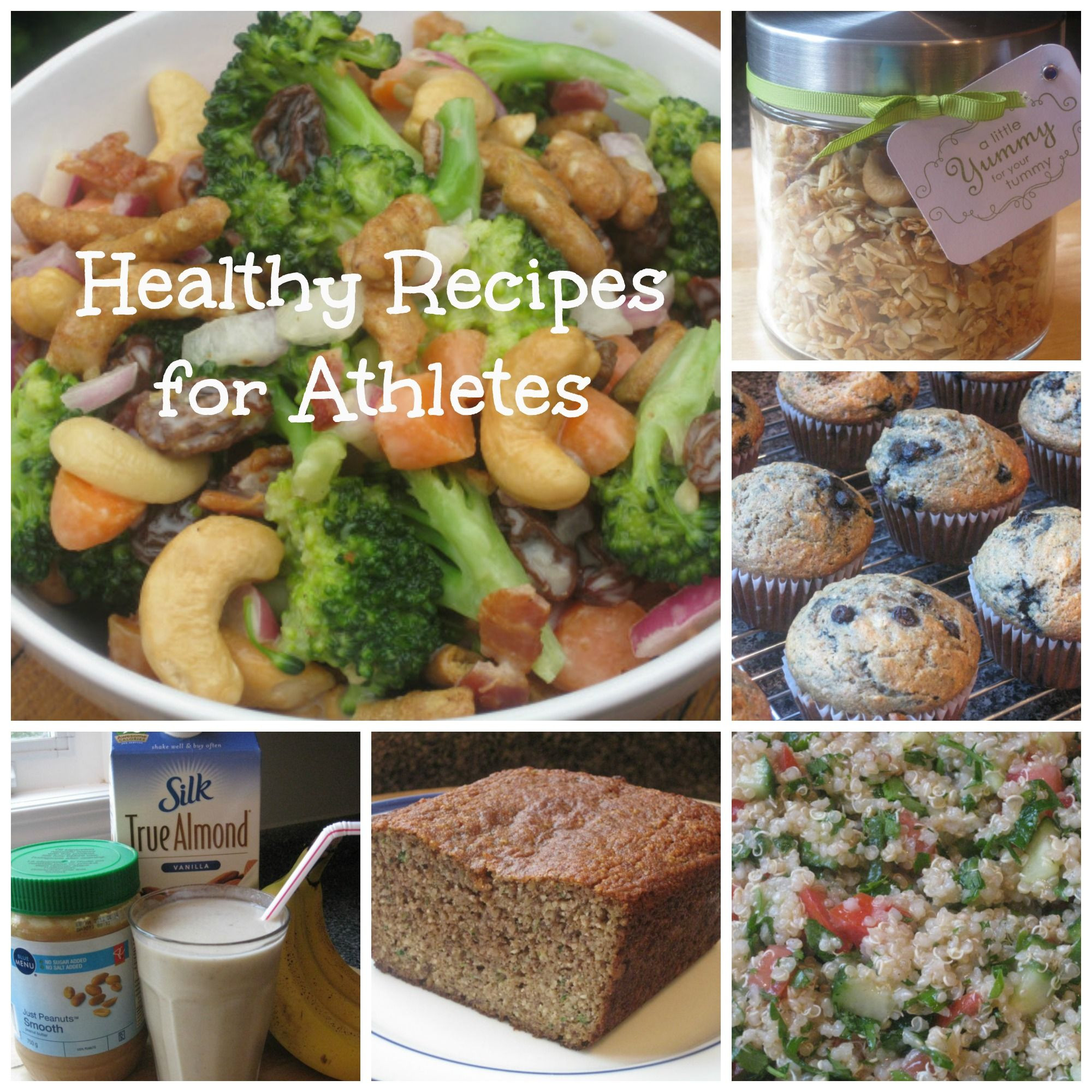 Healthy Snacks For Athletes
 Healthy Snacks for Athletes and coaches too