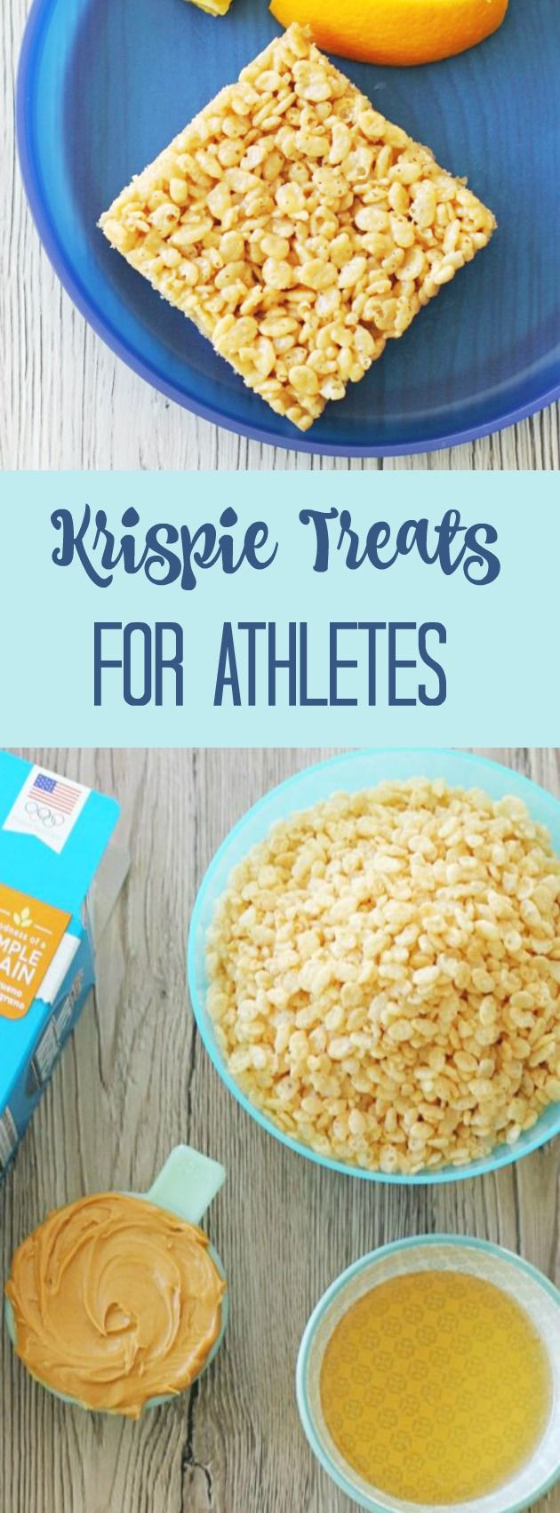 Healthy Snacks For Athletes
 Krispie Treats for Athletes Recipe