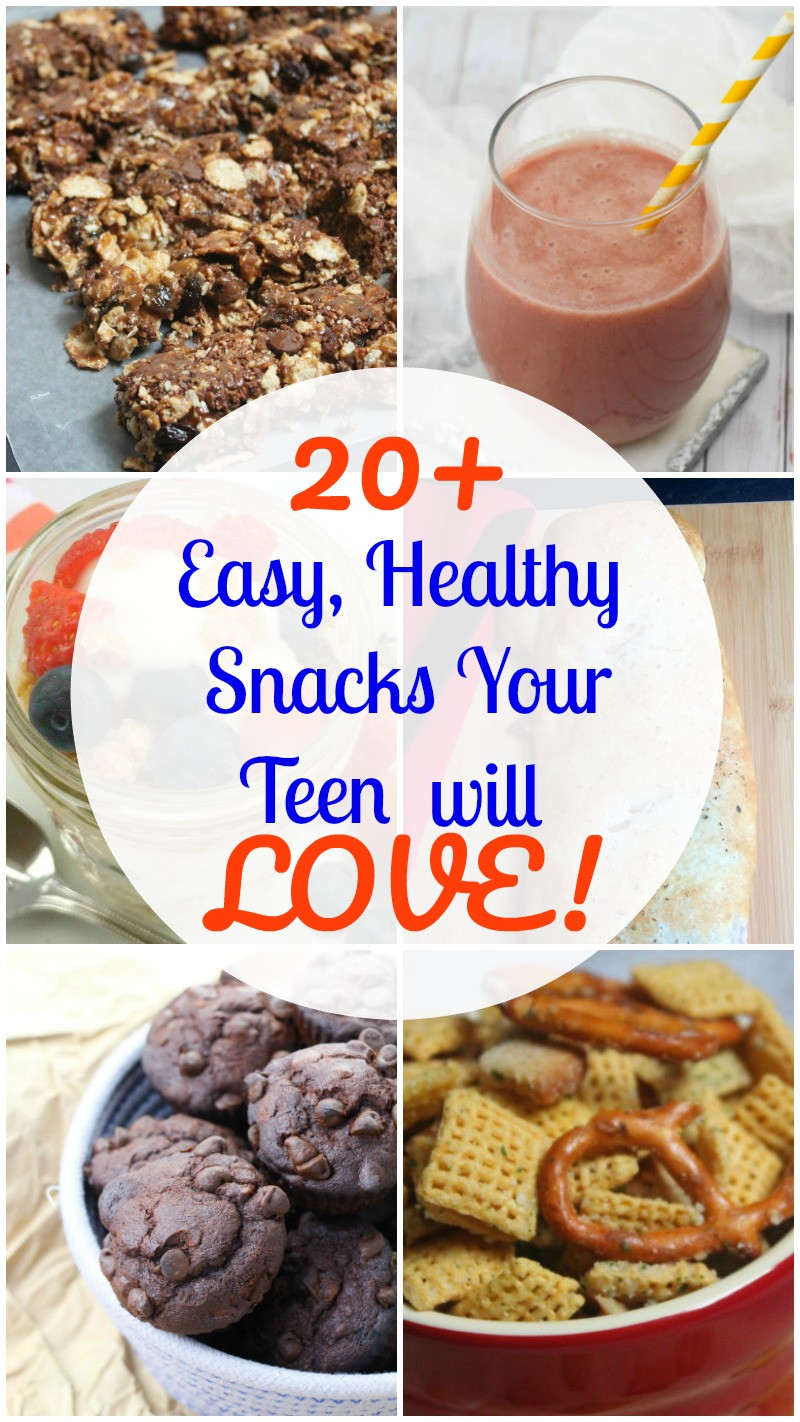 Healthy Snacks For Teens
 Easy and Healthy Snacks for Teens my teens love these