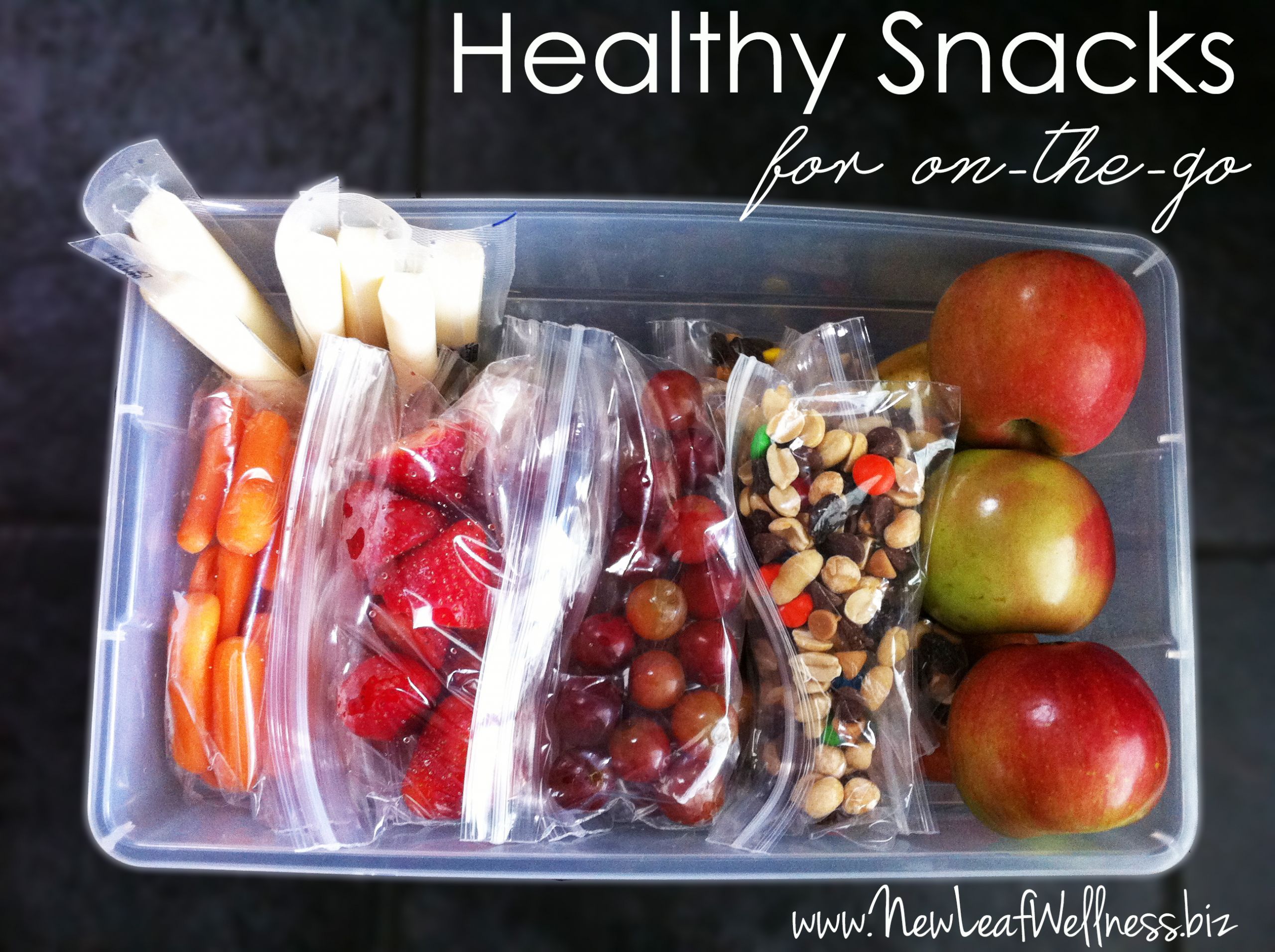 Healthy Snacks On The Go
 Simple healthy snacking – New Leaf Wellness