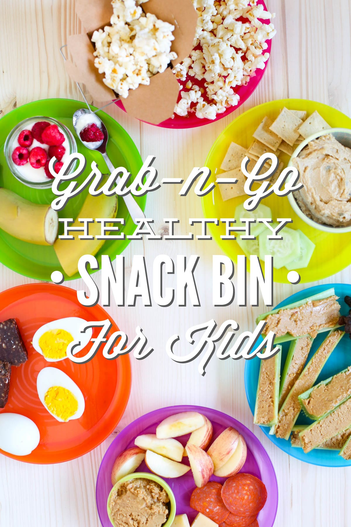 Healthy Snacks On The Go
 Simplify Snack Time Grab n Go Healthy Snack Bin for Kids