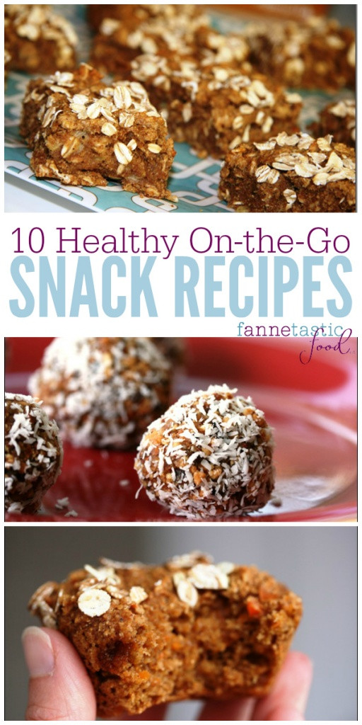 Healthy Snacks On The Go
 Healthy the Go Snack Recipes