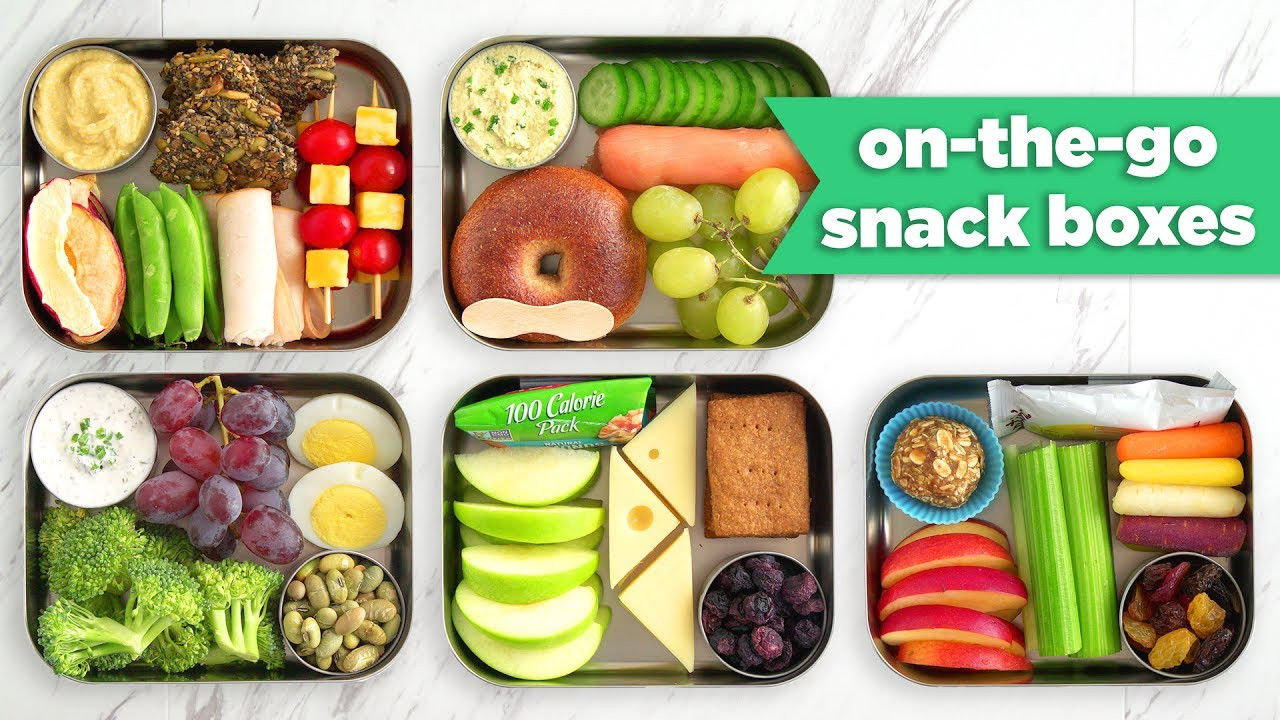 Healthy Snacks On The Go
 Healthy Bento Snack Boxes for The Go Mind Over Munch