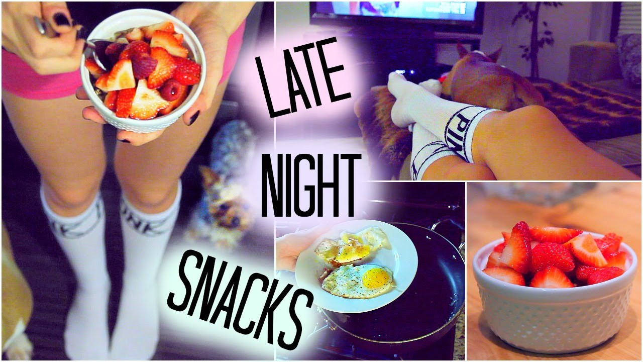 Healthy Snacks To Eat At Night
 Healthy Late Night Snack Ideas