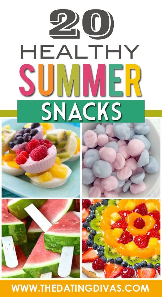 Healthy Summer Snacks
 Summer Snacks Treats and Eats by The Dating Divas