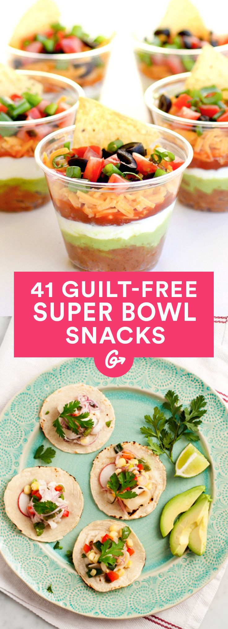 Healthy Superbowl Snacks
 32 Healthy Super Bowl Snacks