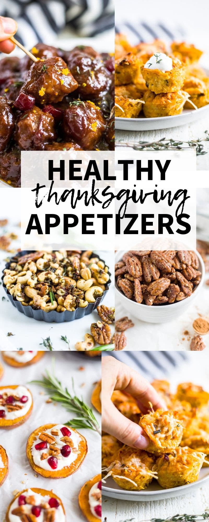 Healthy Thanksgiving Appetizers
 35 Healthy Thanksgiving Recipes [Apps Sides