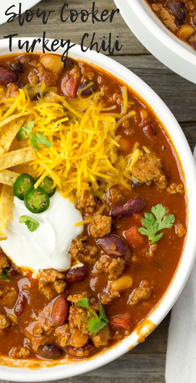 The Best Healthy Turkey Chili Recipe Crock Pot - Best Recipes Ideas and ...
