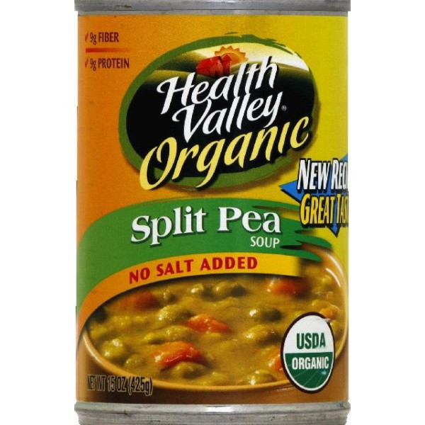 Healthy Valley Soups
 Buy Health Valley Soup Split Pea Ns Org 15 Oz Pack