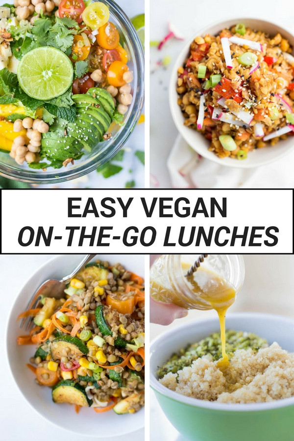 Healthy Vegan Lunches
 Easy Vegan the Go Lunches Fooduzzi