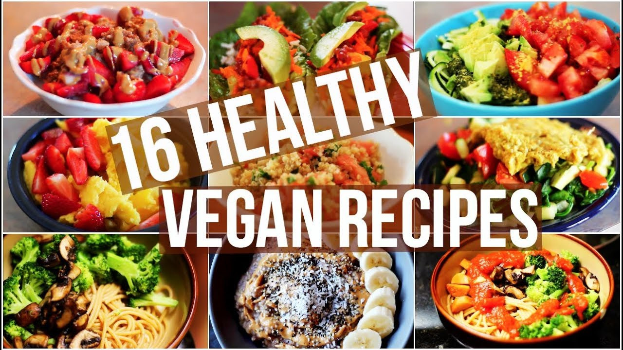 Healthy Vegan Lunches
 My 16 Favourite Healthy Vegan Recipes