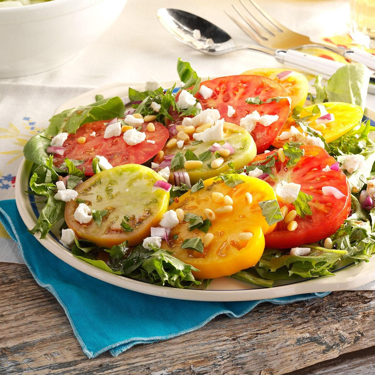 Heirloom Tomato Salad
 Fresh Heirloom Tomato Salad Recipe