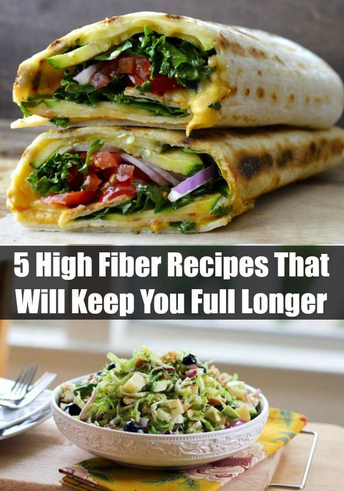 High Fiber Dinner Recipes
 Working on eating healthy Fill your body up not out