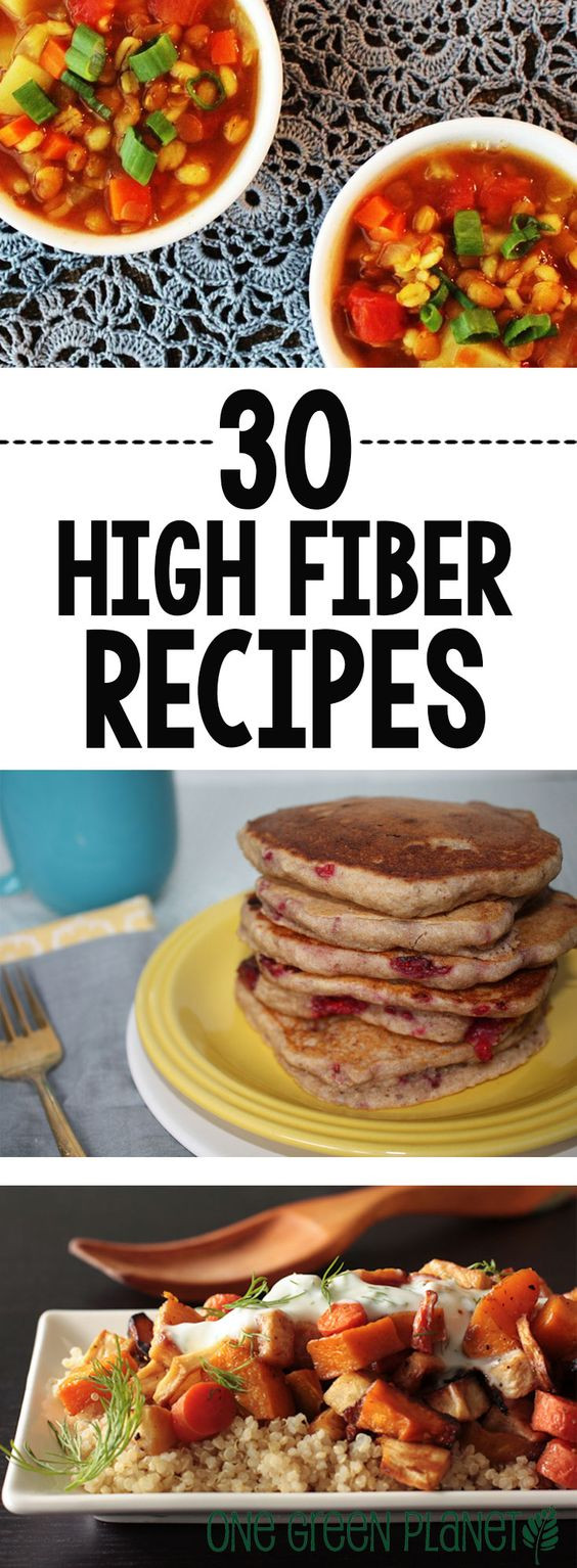 High Fiber Food Recipes
 High fiber recipes Fiber and Vegans on Pinterest