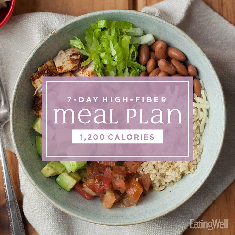 High Fiber Food Recipes
 7 Day High Fiber Meal Plan 1 200 Calories EatingWell