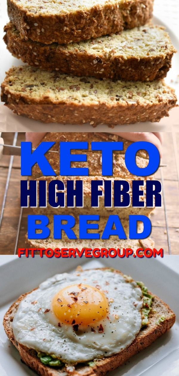 High Fiber Keto Recipes
 Keto High Fiber Bread