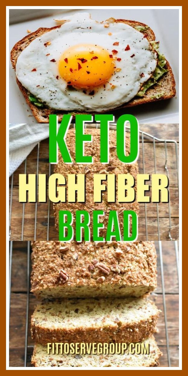 High Fiber Keto Recipes
 Keto High Fiber Bread in 2020
