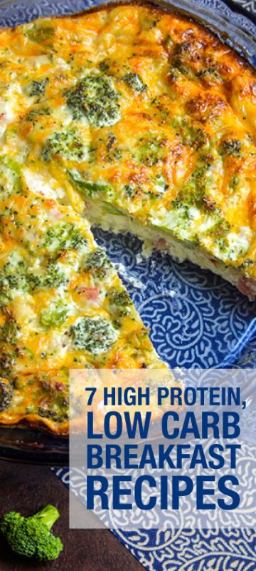 High Protein Low Carb Breakfast Recipes
 High Protein Low Carb Power Breakfasts