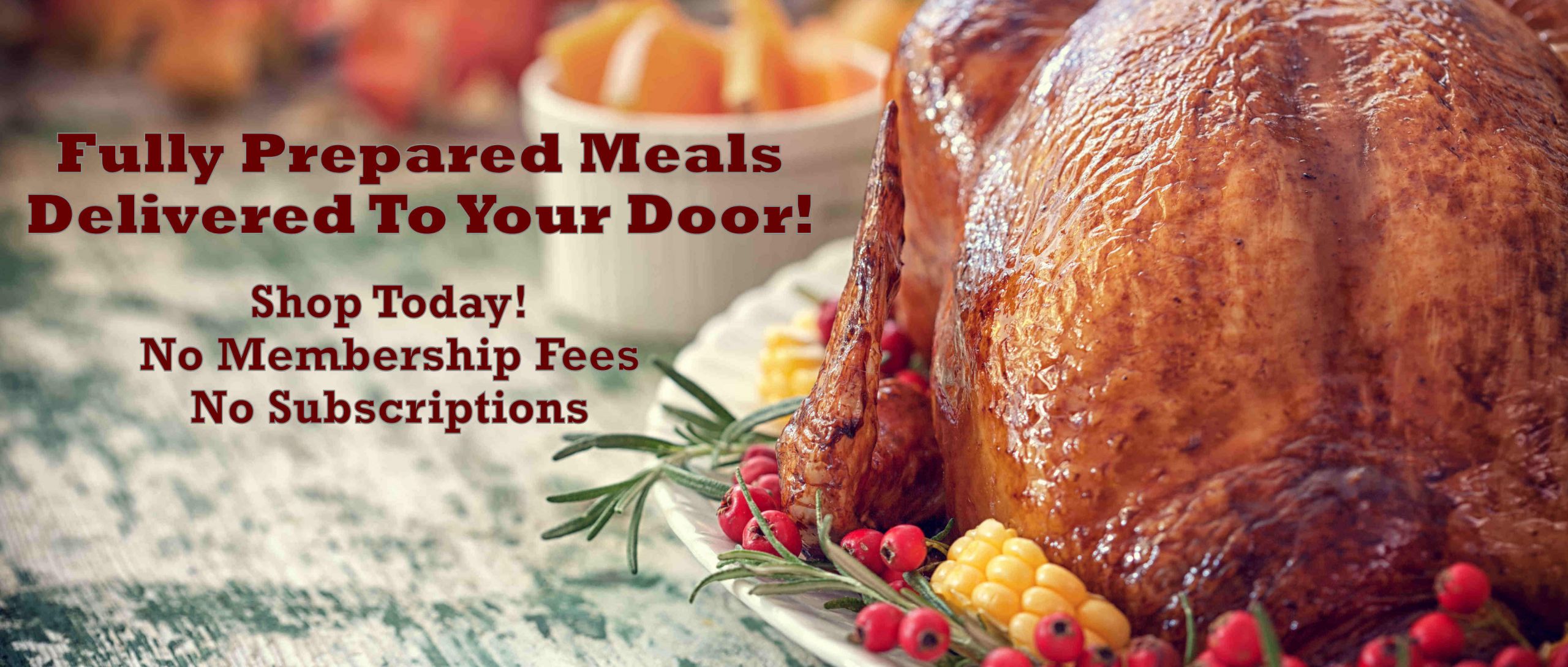 Holiday Dinners Delivered
 Country Ham Thanksgiving Dinner