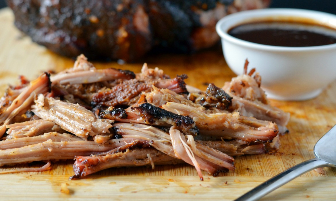 Homemade Bbq Sauce For Pulled Pork
 Pulled Pork with Homemade Barbecue Sauce Recipe by