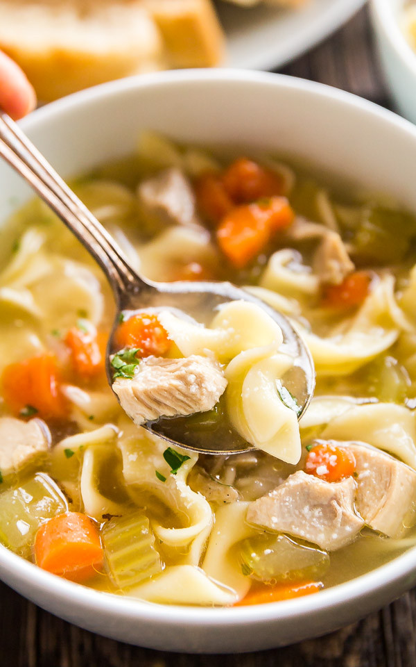 Homemade Chicken Soup Recipe From Scratch
 Easy Homemade Chicken Noodle Soup Recipe