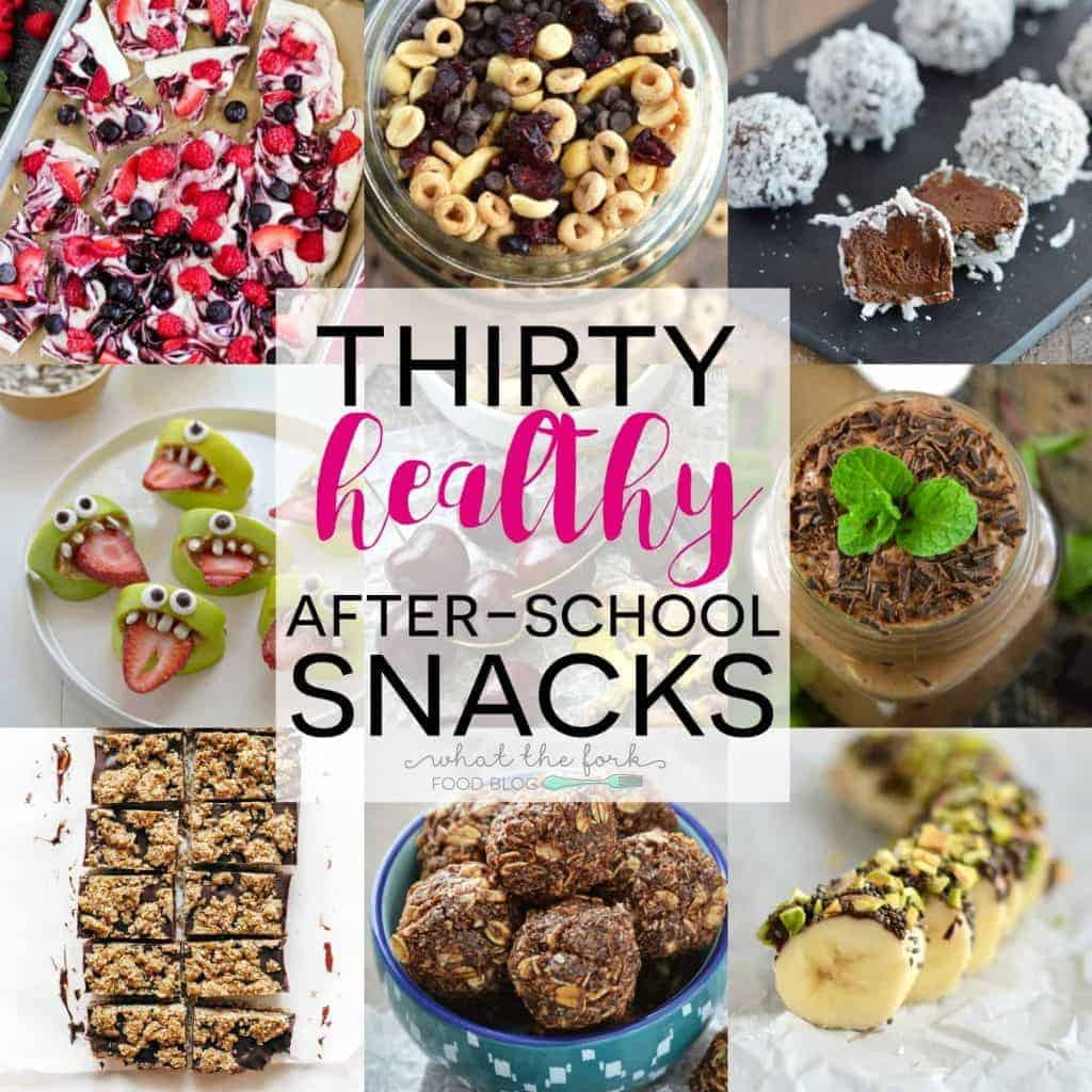 Homemade Healthy Snacks For School
 30 Healthy After School Snacks What the Fork