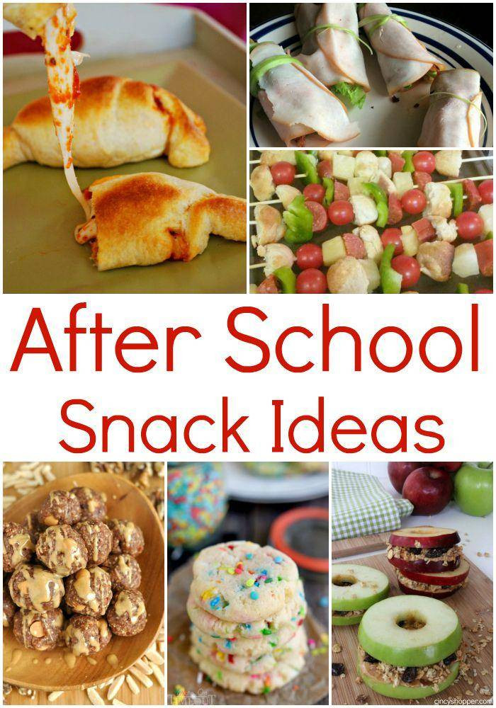 Homemade Healthy Snacks For School
 After School Snack Ideas For Kids