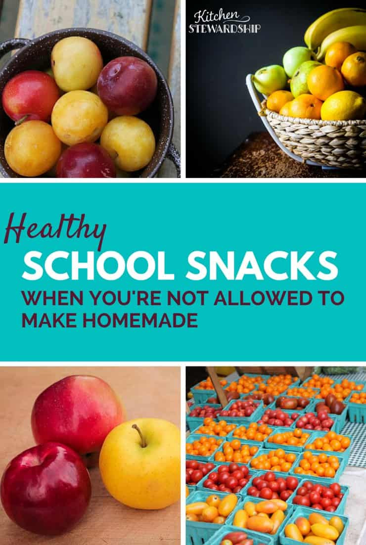 Homemade Healthy Snacks For School
 Healthy School Snack Ideas Purchased with Ingre nts Lists