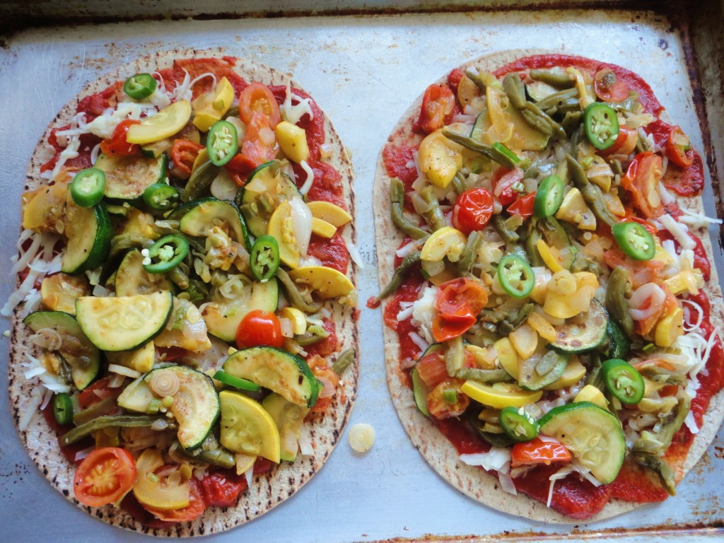 Homemade Veggie Pizza
 Everything but Your Kitchen Sink Homemade Veggie Pizza