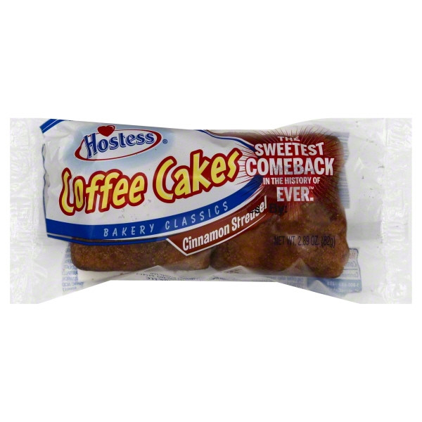 Hostess Coffee Cake
 Hostess Coffee Cake Single Serve 2 89 ounces 2 count