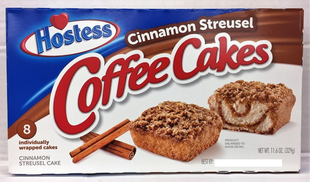 Hostess Coffee Cake
 Hostess Coffee Cakes Cinnamon Streusel 11 6 oz