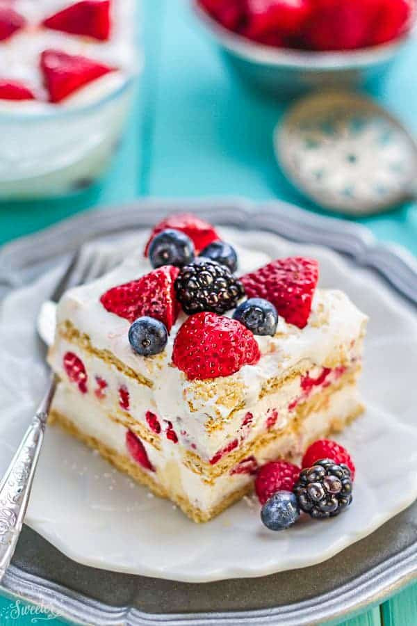 Icebox Cake Recipes
 No Bake Mixed Berry Icebox Cake Life Made Sweeter